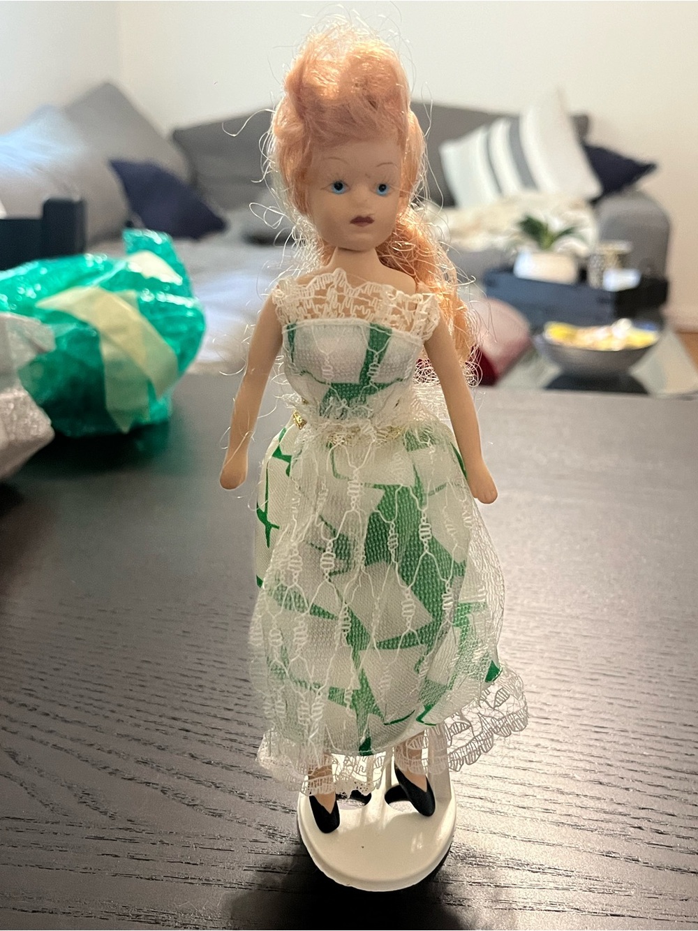 Vintage-Inspired porcelain doll